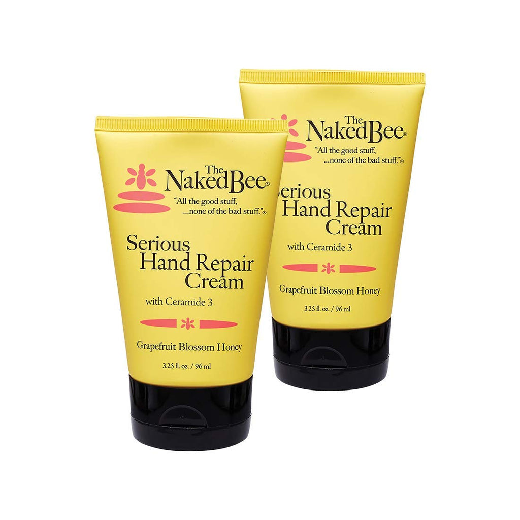 The Naked Bee Grapefruit Blossom Honey Hand Repair Cream with Ceramide 3 – 2 Pack