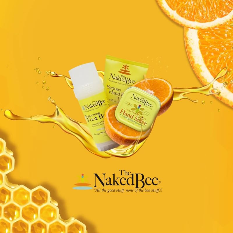The Naked Bee Nourishing Body Lotion for All Skin Types – Citron & Honey, 6.7 oz (Pack of 2)