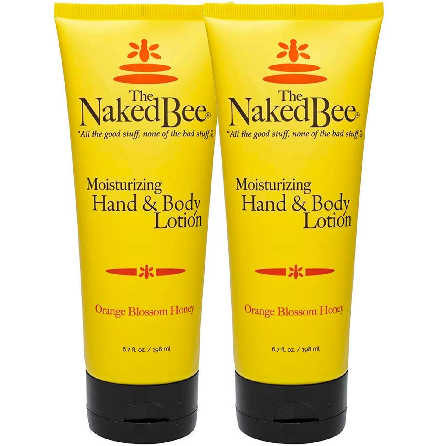 The Naked Bee Orange Blossom Honey Hand & Body Lotion 6.7oz – 2 Pack