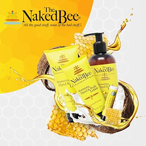The Naked Bee Orange Blossom Honey 2-Piece Facial Care Set – Exfoliating Cleansing Gel + SPF30 Moisturizer