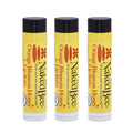 The Naked Bee Organic Orange Blossom Honey Lip Balm - 3 Pack