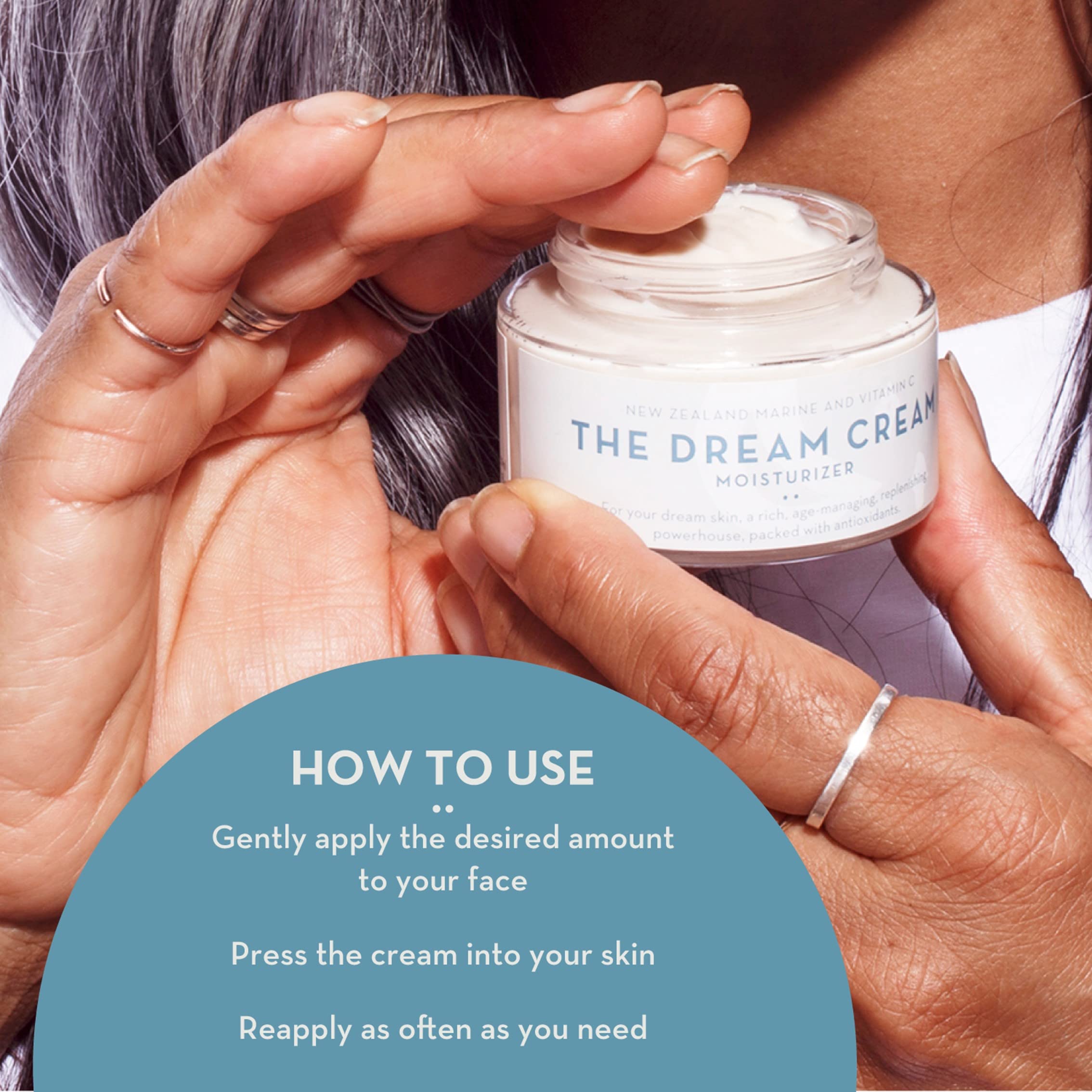The Organic Skin Co Anti Aging Dream Cream with Vitamin C, Amla Oil & Honeysuckle