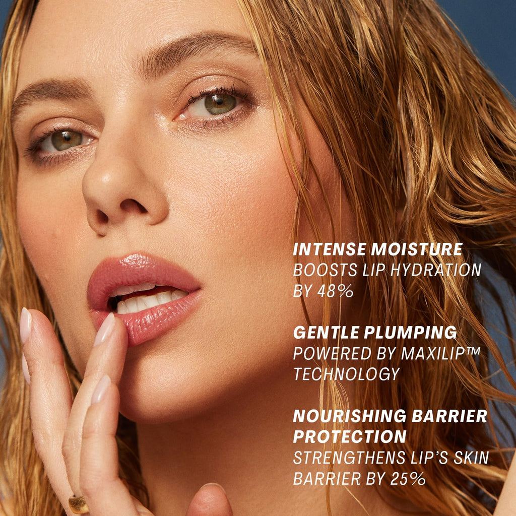 The Outset Lip Oasis Hydrating Lip Balm & Repair Serum — Mirage Sheer Tint, Clean Vegan Lip Care