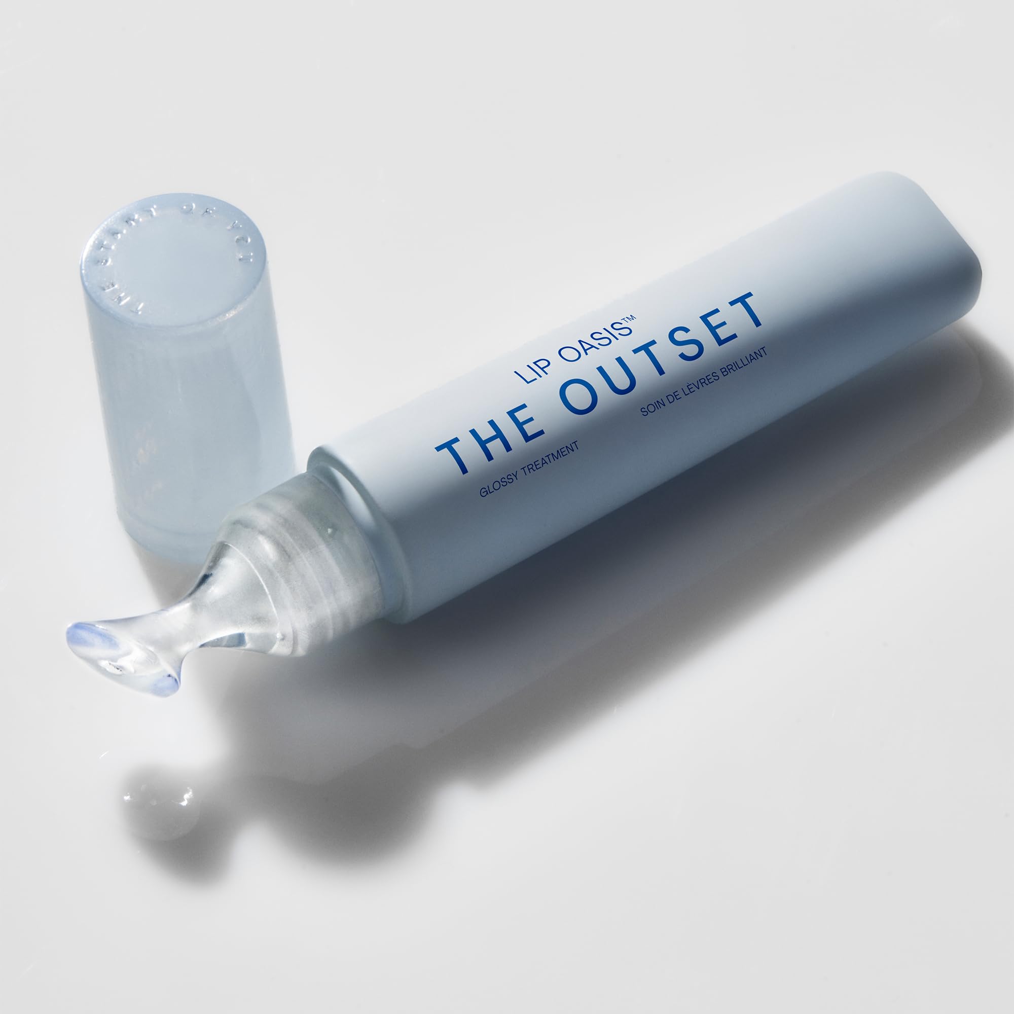 The Outset Lip Oasis Hydrating Lip Balm & Repair Serum | Clean Vegan, Glassy Lip Care