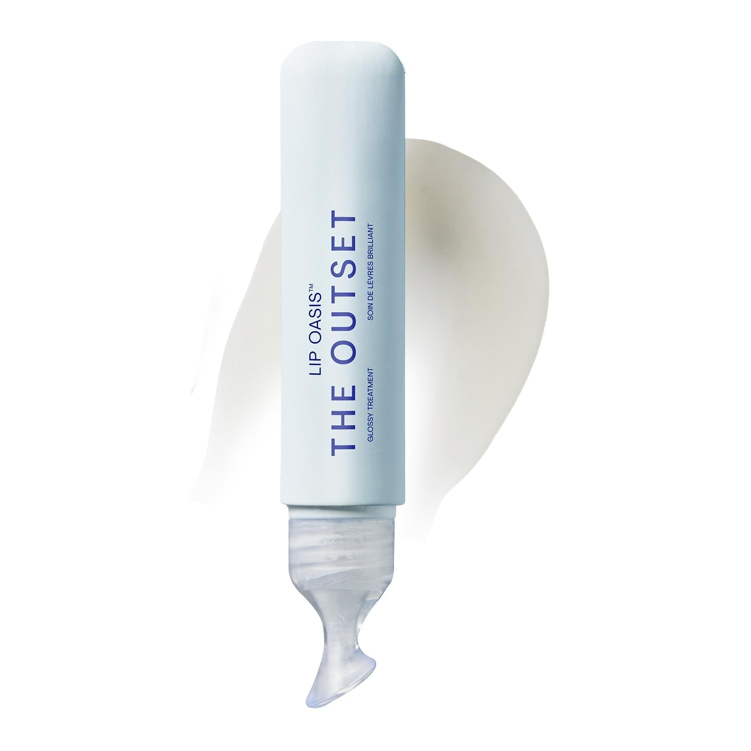 The Outset Lip Oasis Hydrating Lip Balm & Repair Serum | Clean Vegan, Glassy Lip Care