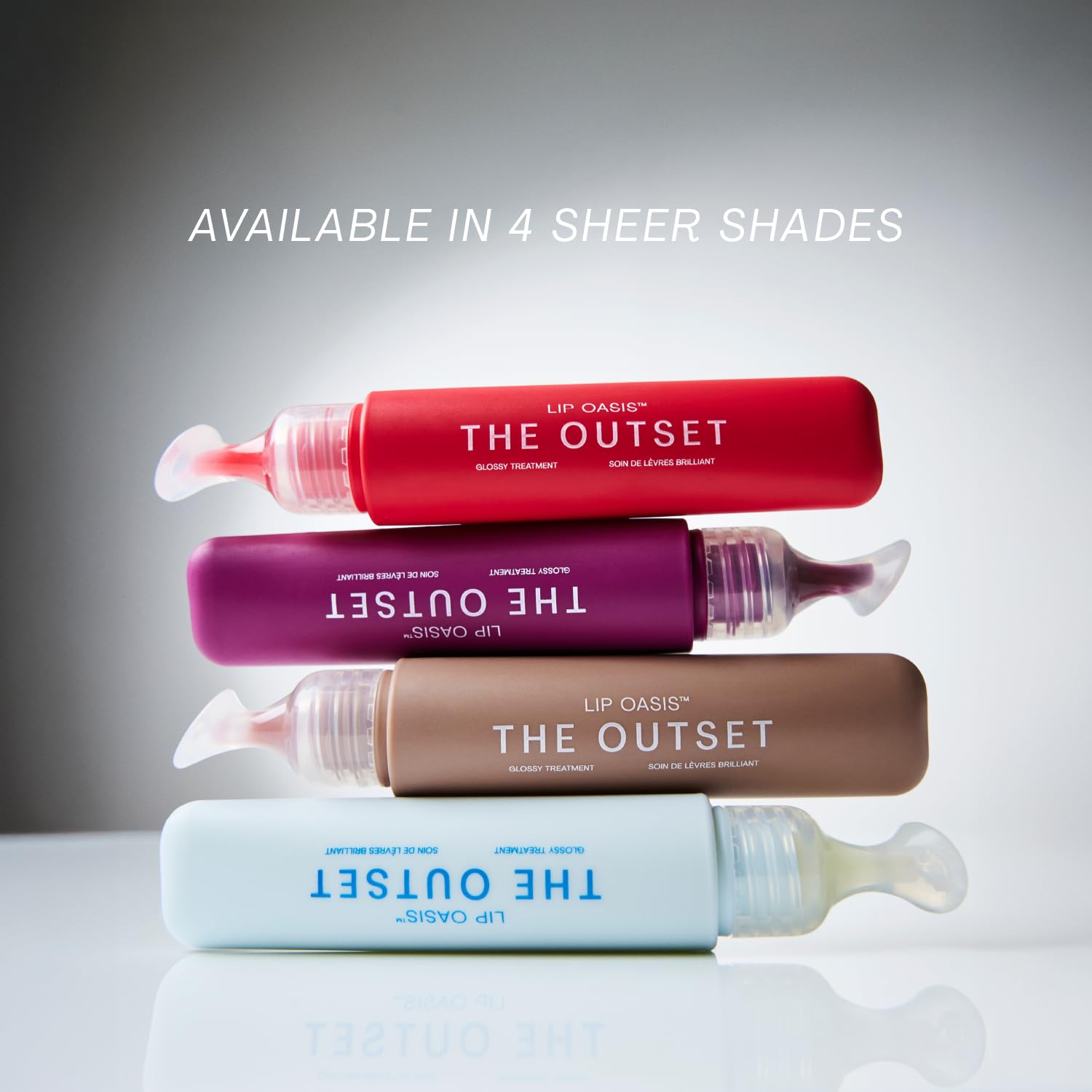The Outset Lip Oasis Hydrating Lip Balm & Repair Serum | Clean Vegan, Glassy Lip Care