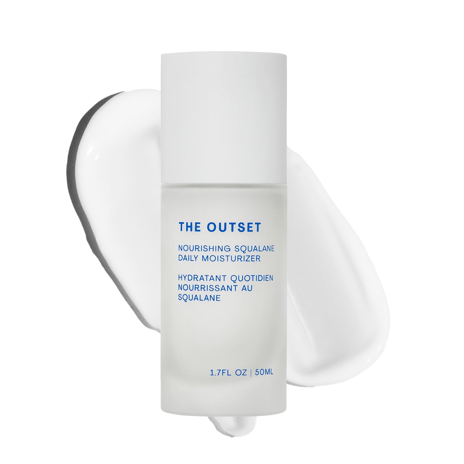 The Outset Squalane Daily Face Moisturizer – Hydrating, Fragrance-Free Vegan Skincare for Sensitive Skin