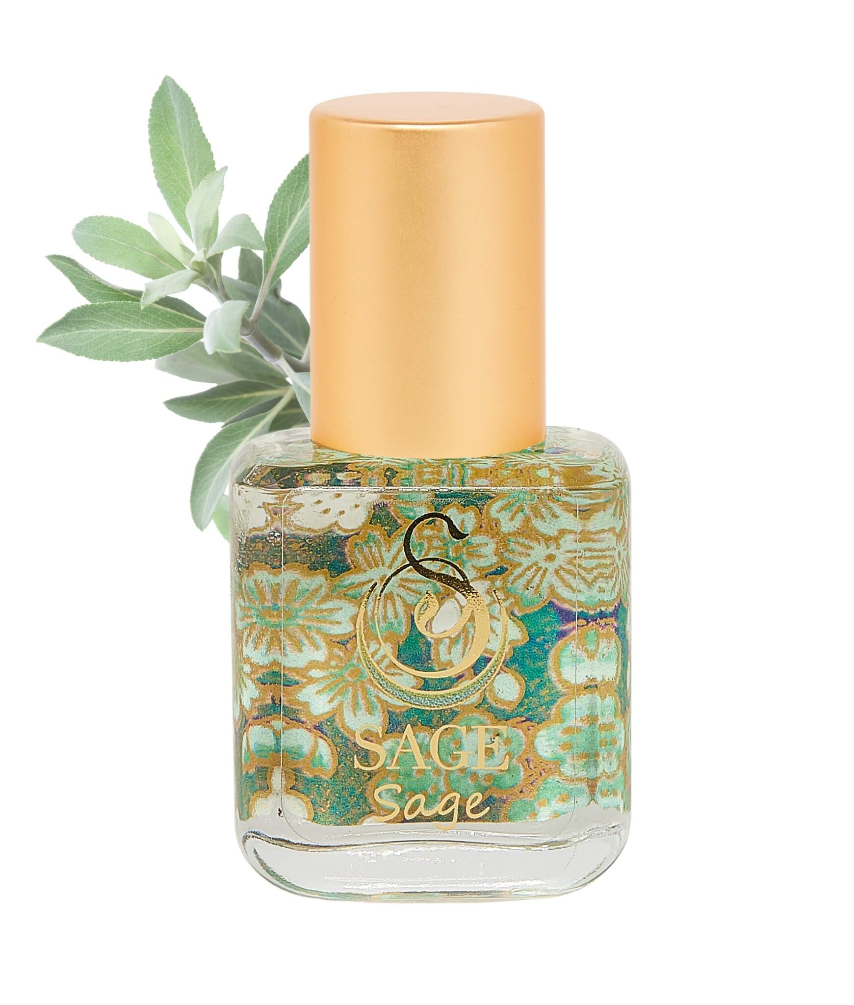 The Sage Lifestyle Sage Roll On – Fresh Cucumber & White Sage Perfume Oil (1/4 oz Travel Size)
