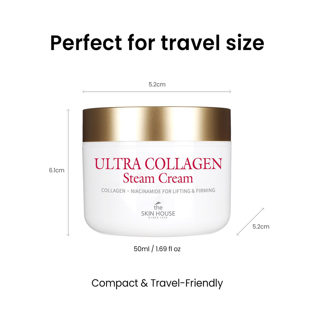 The Skin House Ultra Collagen Steam Cream – Firming Retinol Moisturizer with Niacinamide | 50ml
