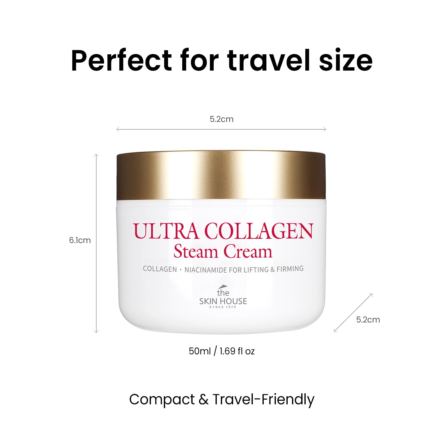 The Skin House Ultra Collagen Steam Cream – Firming Retinol Moisturizer with Niacinamide | 50ml