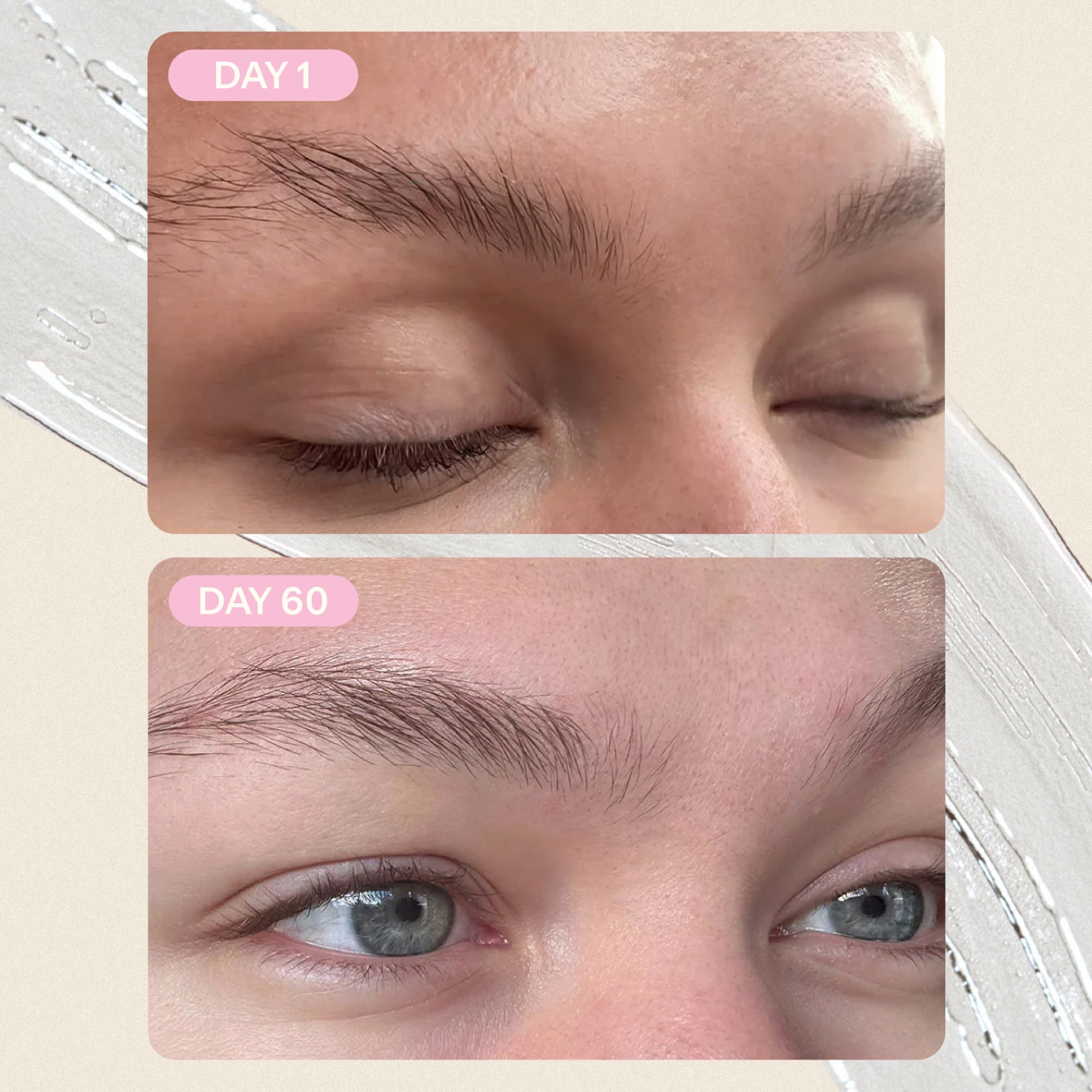 The Skinny Confidential Brow Peptide Serum – Lightweight, All-Day Hold for Brows & Lashes