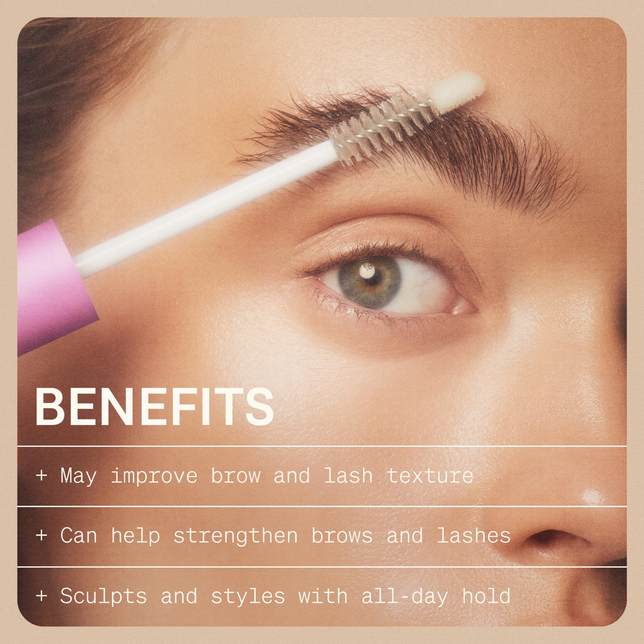 The Skinny Confidential Brow Peptide Serum – Lightweight, All-Day Hold for Brows & Lashes