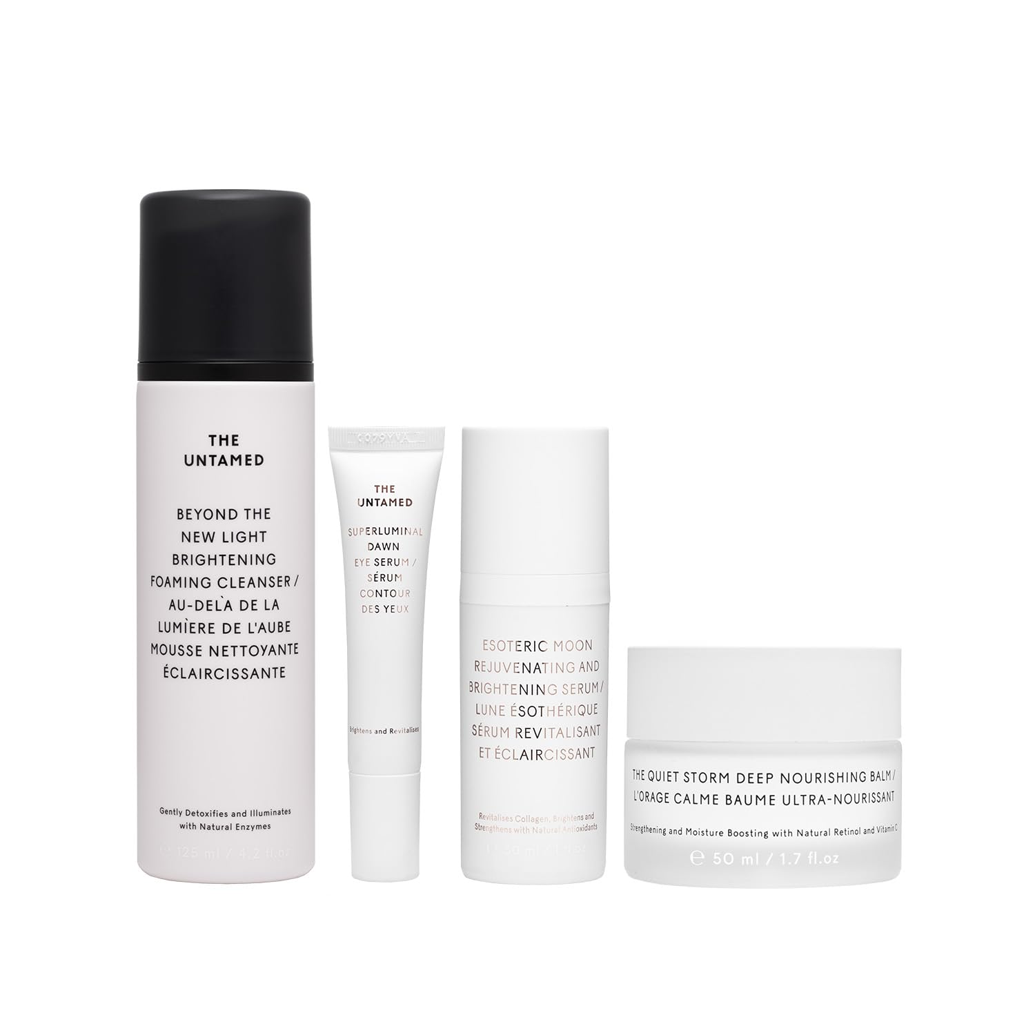 The Untamed Daily Kit – Complete Facial Skincare Set | AM & PM Routine