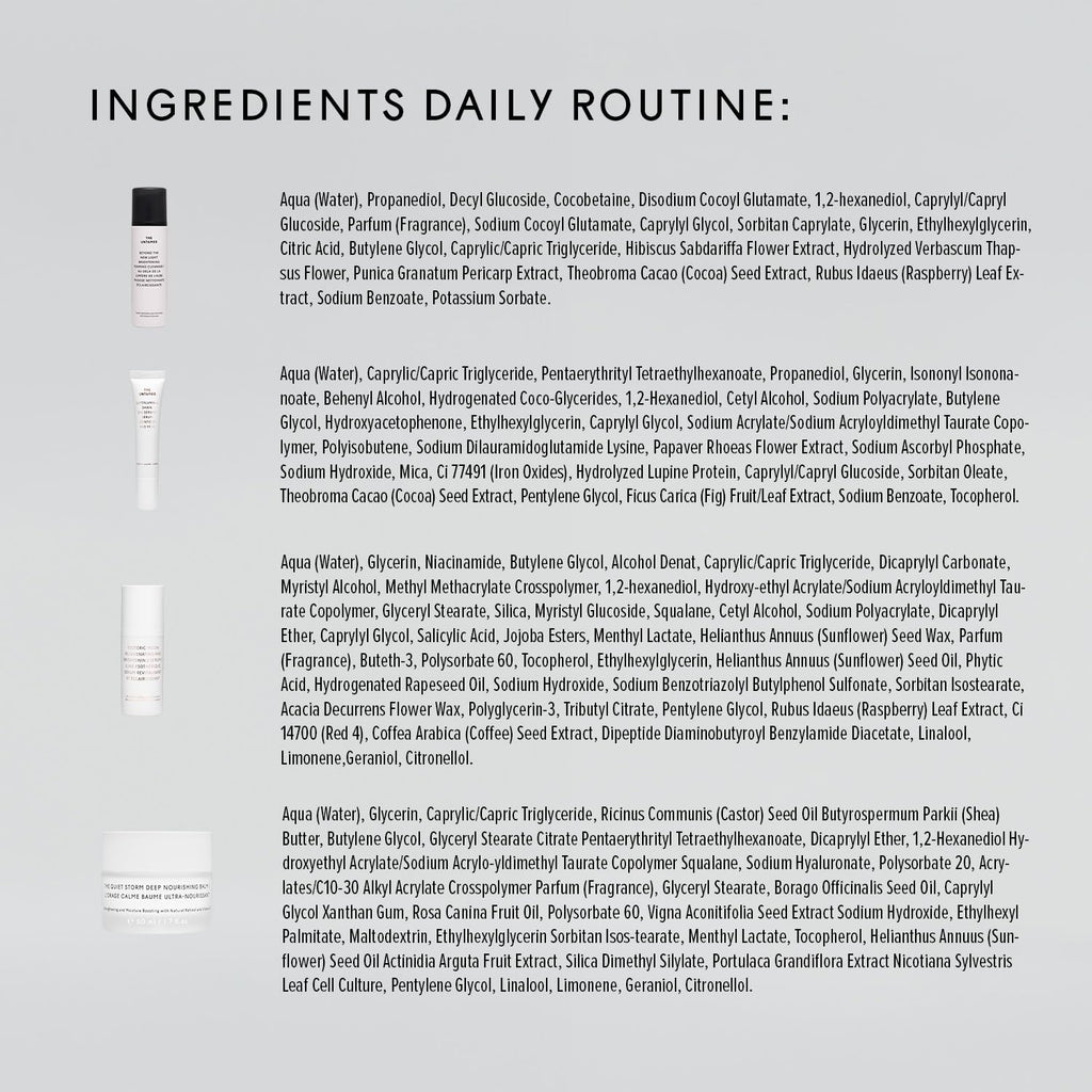 The Untamed Daily Kit – Complete Facial Skincare Set | AM & PM Routine