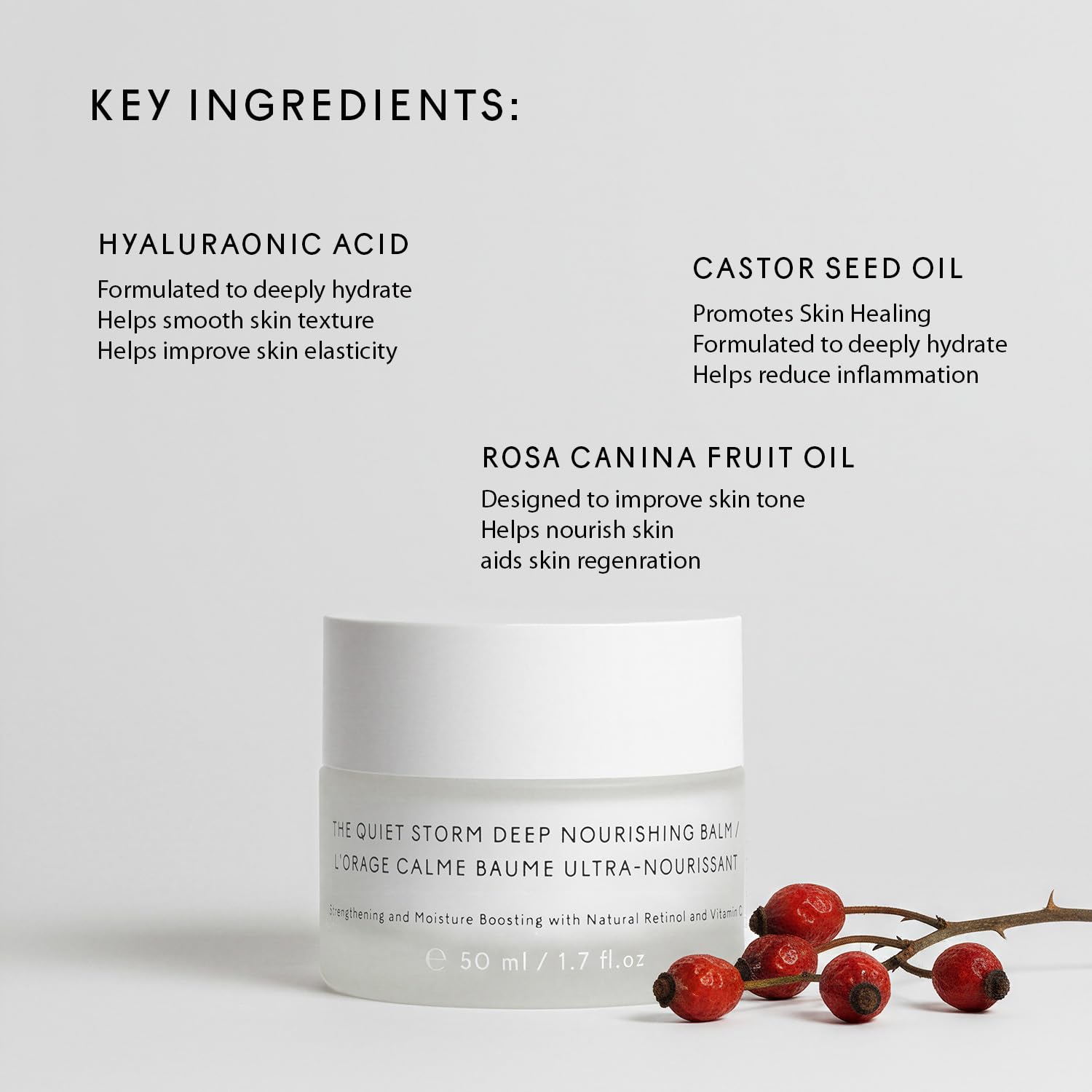 The Untamed Quiet Storm Deep Nourishing Balm – Hydration, Elasticity & Barrier Support for Dry, Mature, or Sensitive Skin