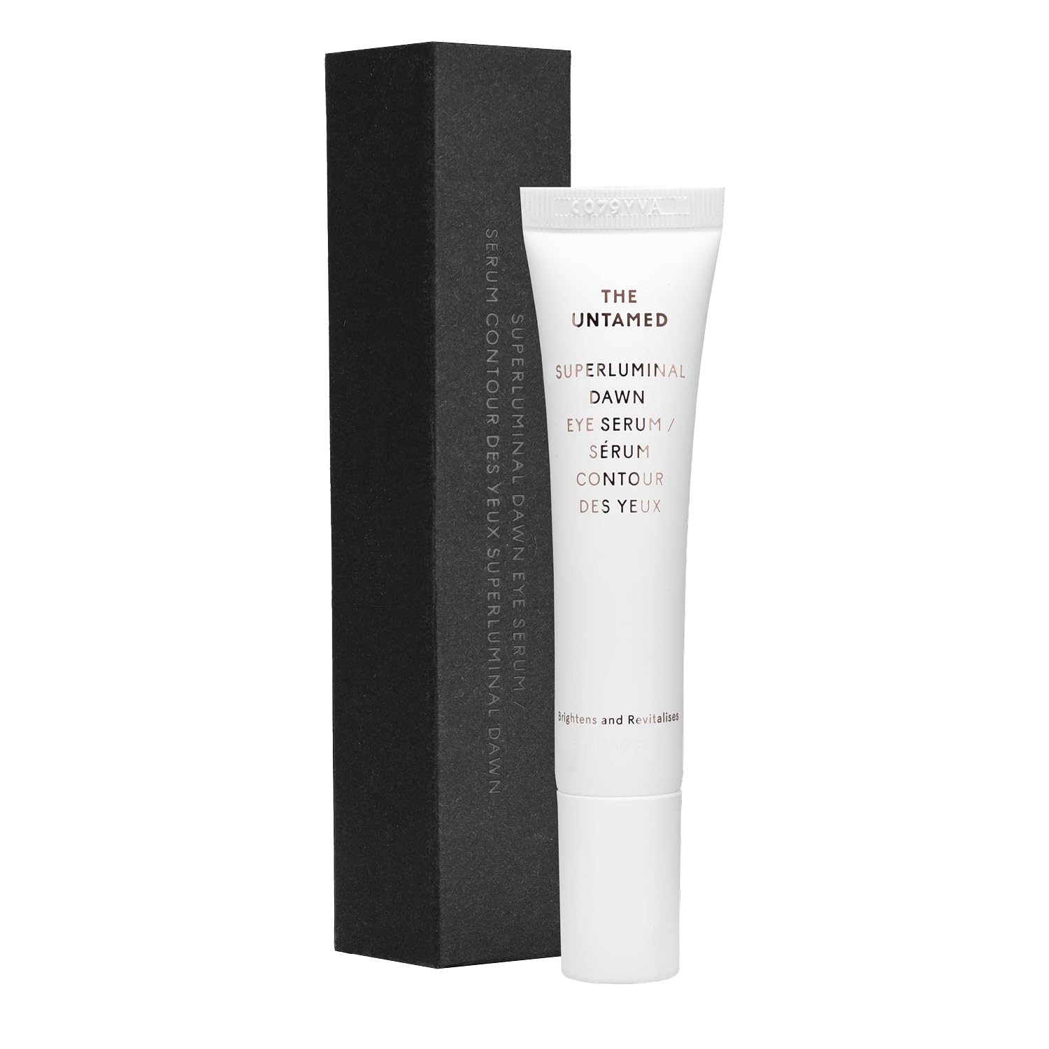 The Untamed Superluminal Dawn Eye Serum – Brightening & Hydrating Under-Eye Care with Vitamin C, Poppy Flower & Cocoa Seed (1 fl oz)