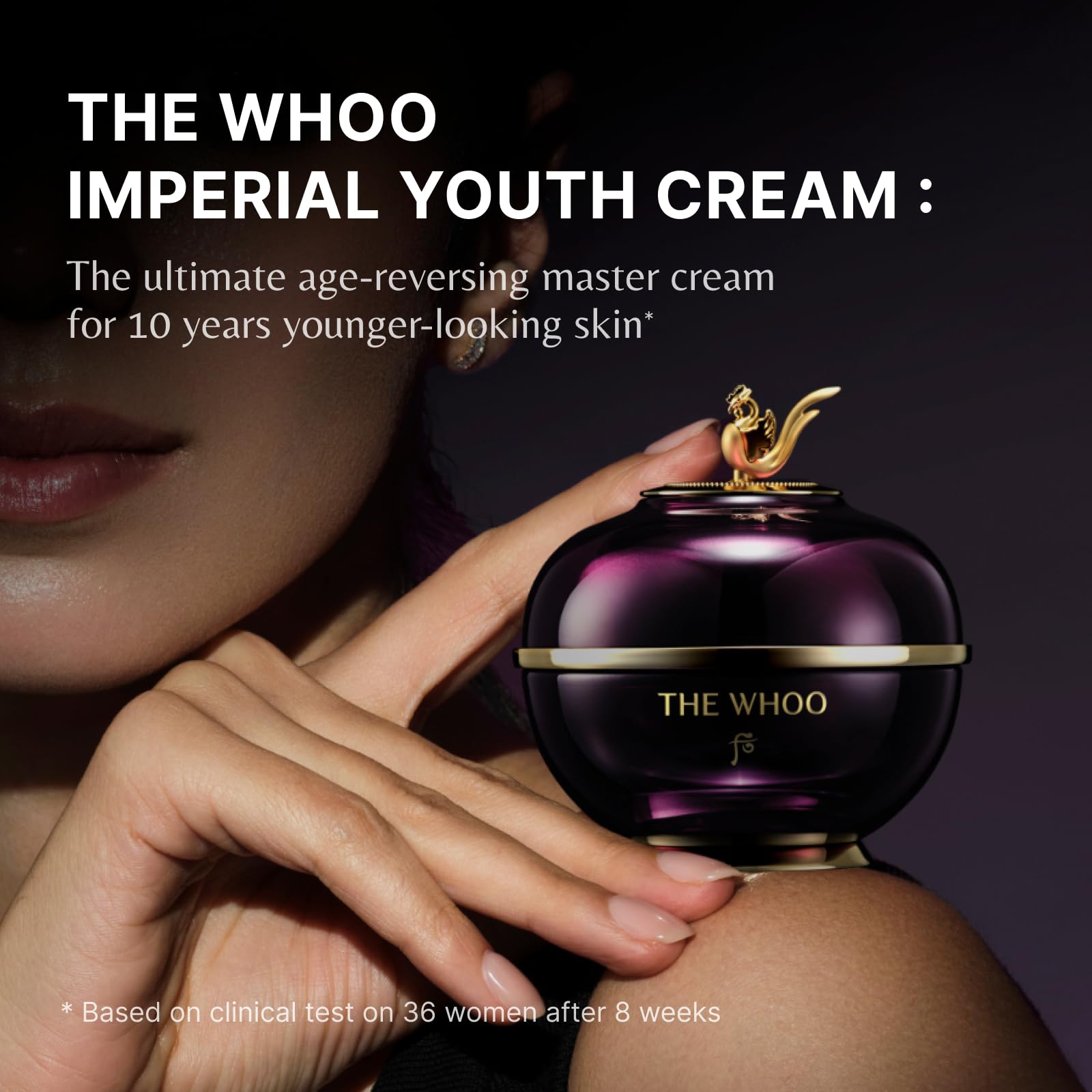 THE WHOO Imperial Youth Cream 10ml | Prestige Anti-Aging Ginseng Face Cream