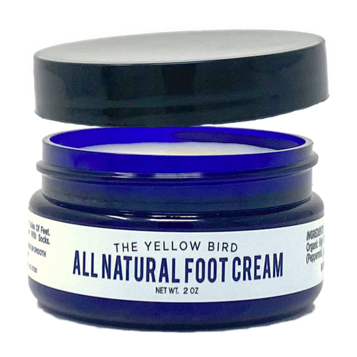 The Yellow Bird Foot Cream – Hydrating Tea Tree Oil Balm for Dry Feet