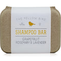 The Yellow Bird Solid Bar Shampoo Soap – Grapefruit, Rosemary & Lavender | Mild, Sulfate-Free Hair Care