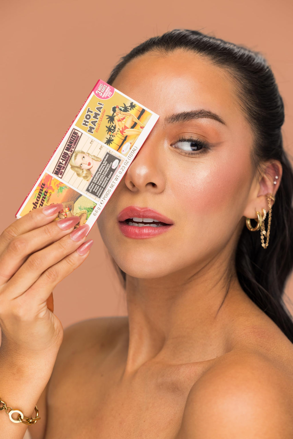 theBalm Must Haves Powder Trio — Bronzer, Highlighter & Blush Palette
