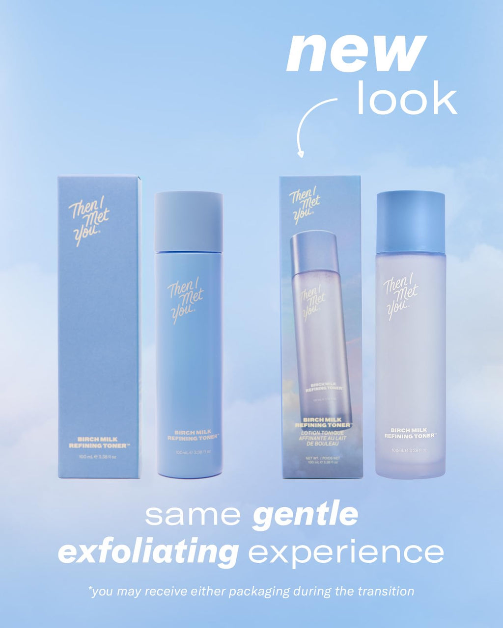 Then I Met You Birch Milk Refining Toner — Hydrating Milky Exfoliant