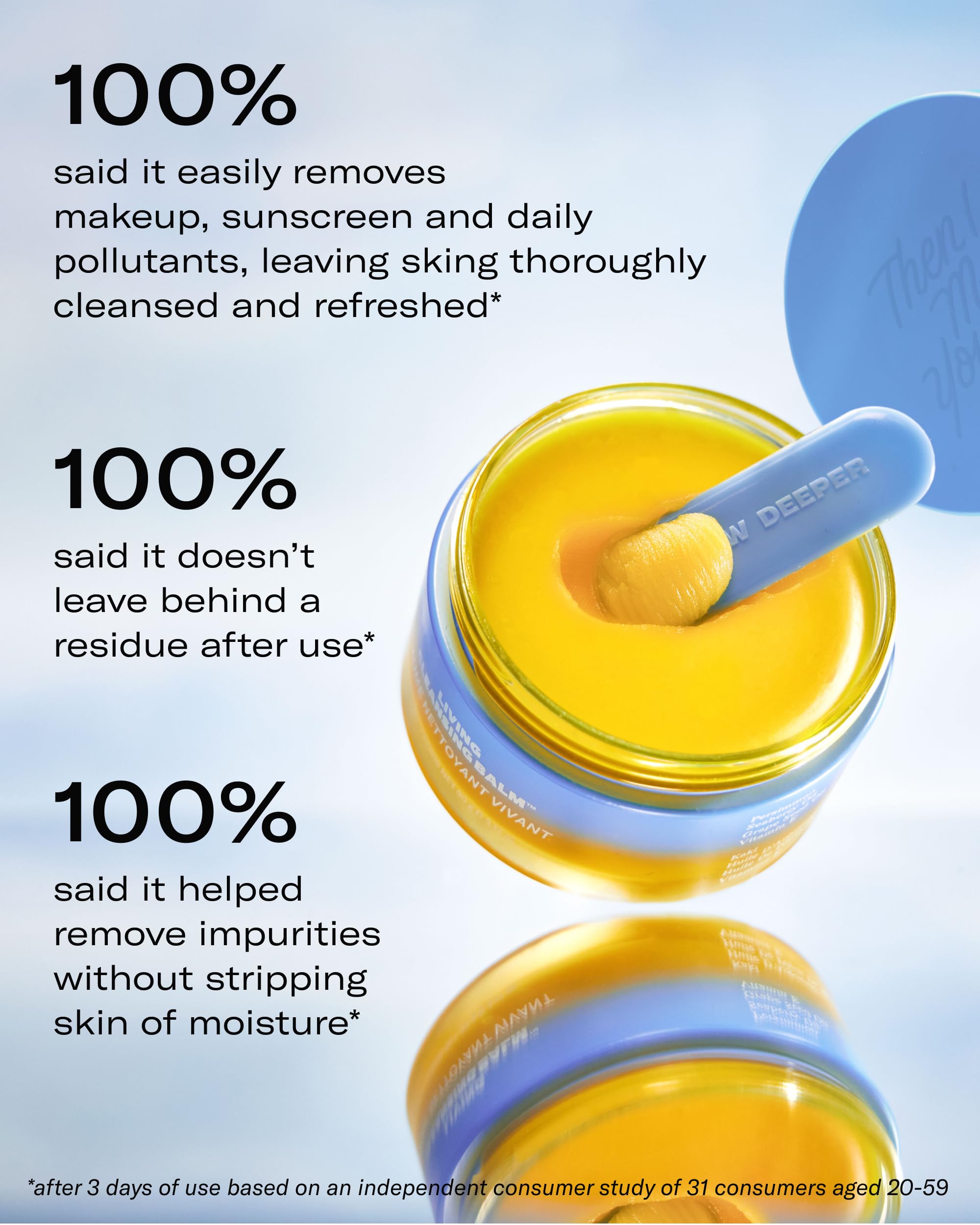 Then I Met You Living Cleansing Balm – Melt Makeup & Sunscreen, No Residue
