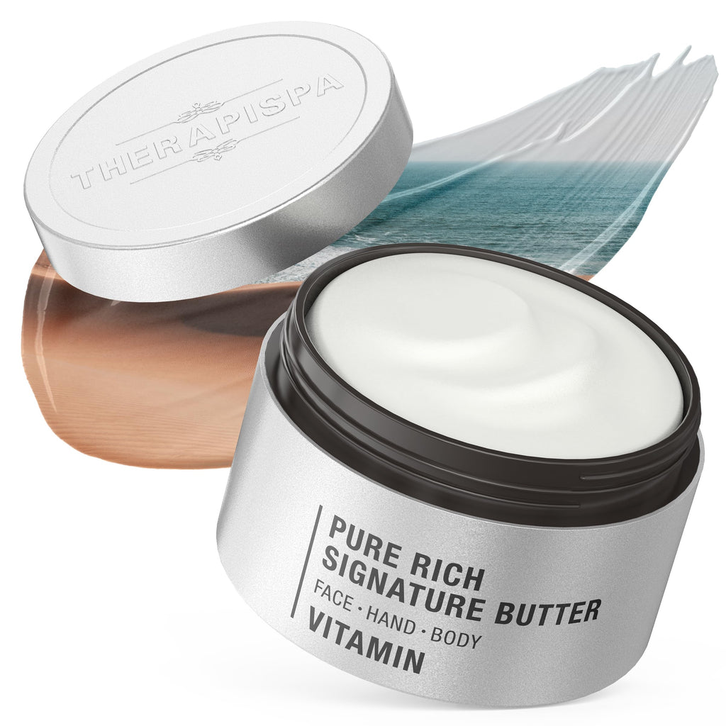 THERAPISPA Rejuvenating Body Butter – Hydrating Shea, Ceramides, Collagen & Vitamin B5 (7.0 fl oz)