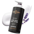 THERAPISPA Scented Body Lotion for Women – Calming Lavender Moisturizer with Shea Butter & Ceramides, 17 oz