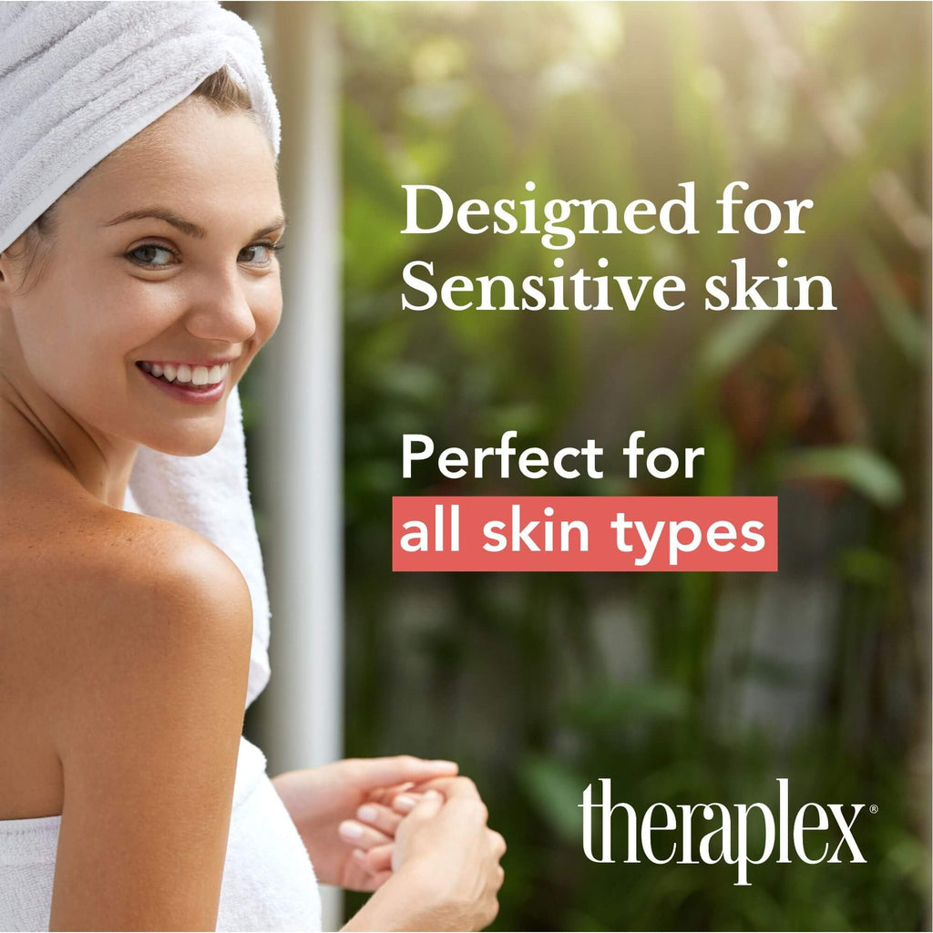 Theraplex Hydrolotion – Fragrance-Free Daily Moisturizer for Sensitive Skin | Paraben-Free, Noncomedogenic, 3-Pack