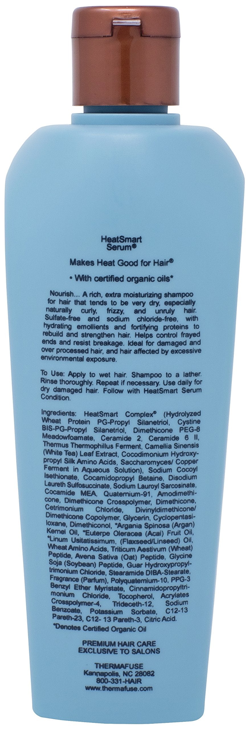 Thermafuse HeatSmart Serum Shampoo 10oz – Gentle, Color-Safe Daily Use