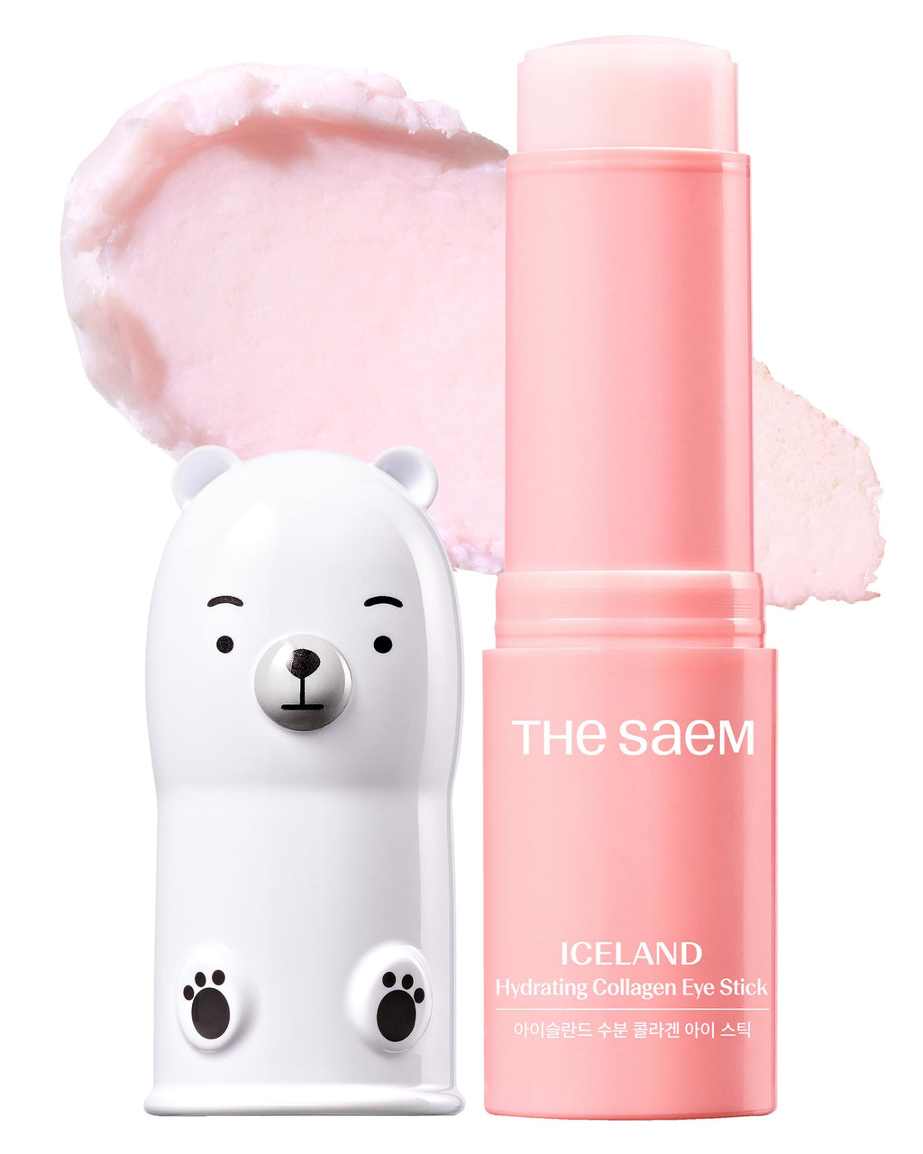 THESAEM Iceland Hydrating Collagen Eye Stick 0.38 oz – Anti-Wrinkle Under-Eye Balm