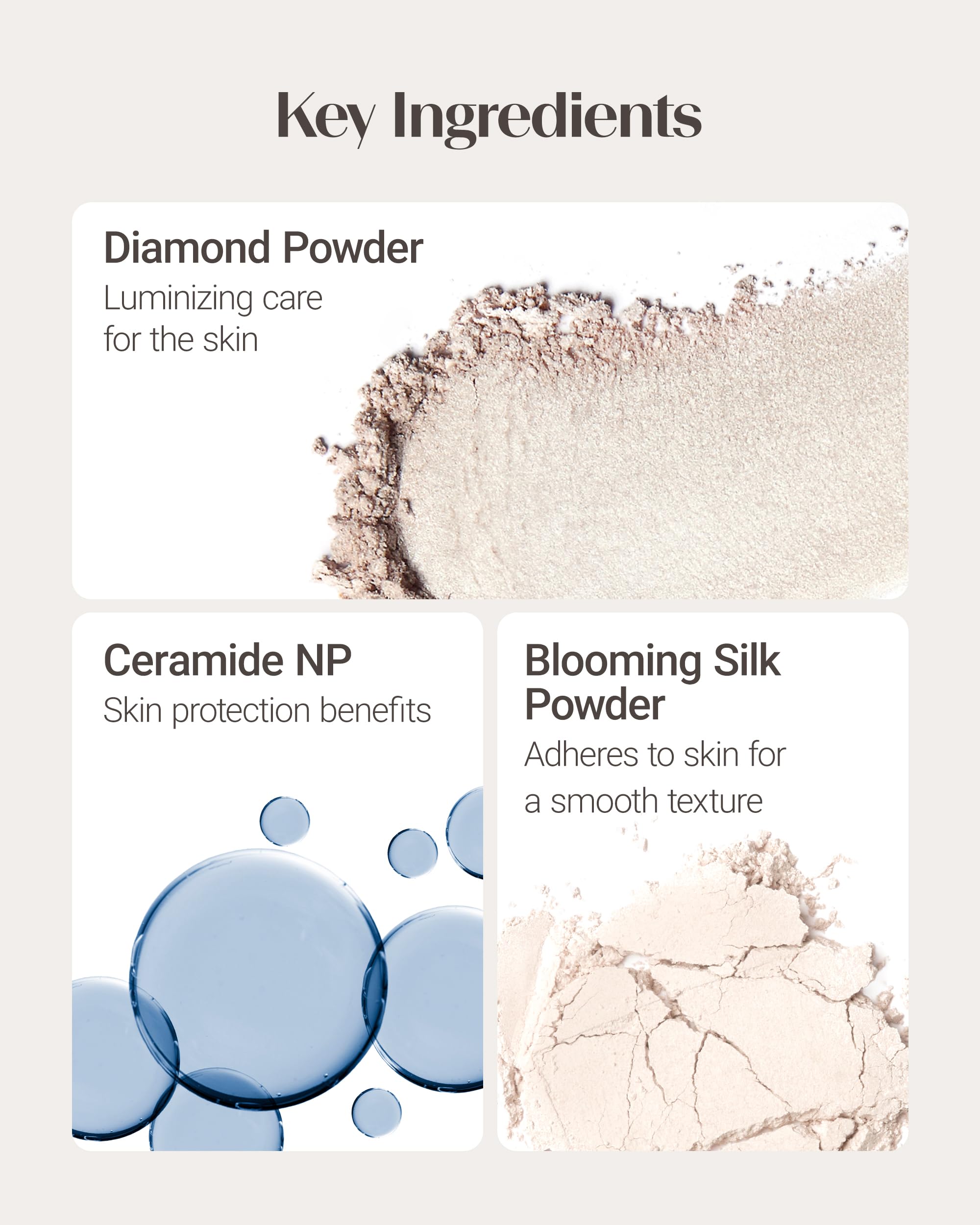 THESAEM Perfect Glam Glow Pact – Illuminating Face Powder with Colorful Pearls
