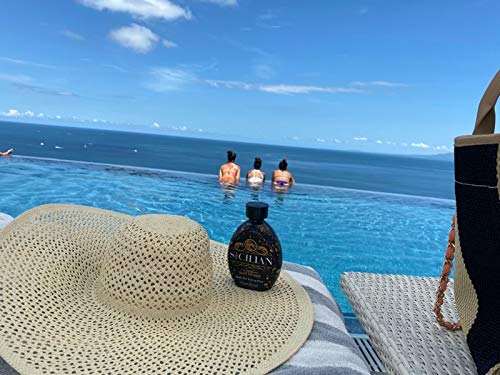 The Sicilian 200X Dark Black Bronzer Tanning Lotion | Gradual Sunless Tan & Nourished Skin