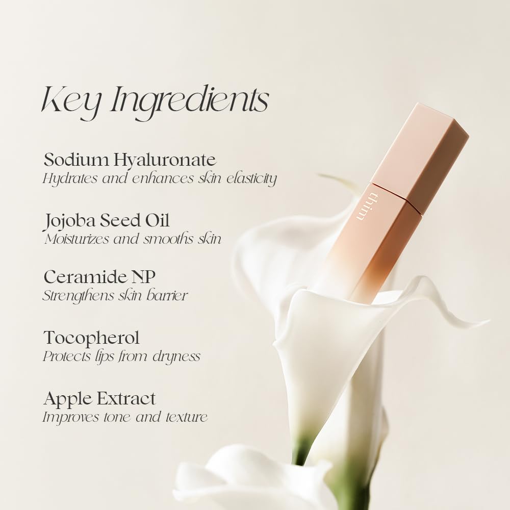 Thim Essential Lip Milk – Moisturizing Lip Primer & Balm with Shea Butter & Jojoba Oil