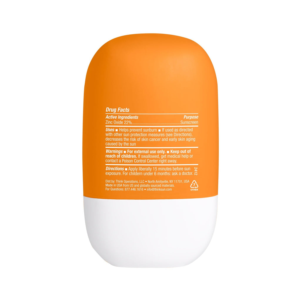 THINK Thinkdaily SPF 30 Sunscreen for Face – Mineral, Non-Sticky, Travel Size