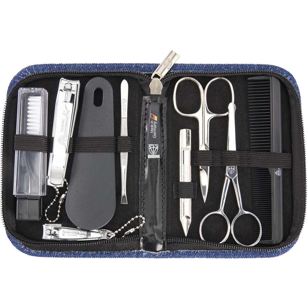 3 Swords Germany – 10-Piece Manicure & Pedicure Kit | Premium Nail Care Set in Gift Box (7797)
