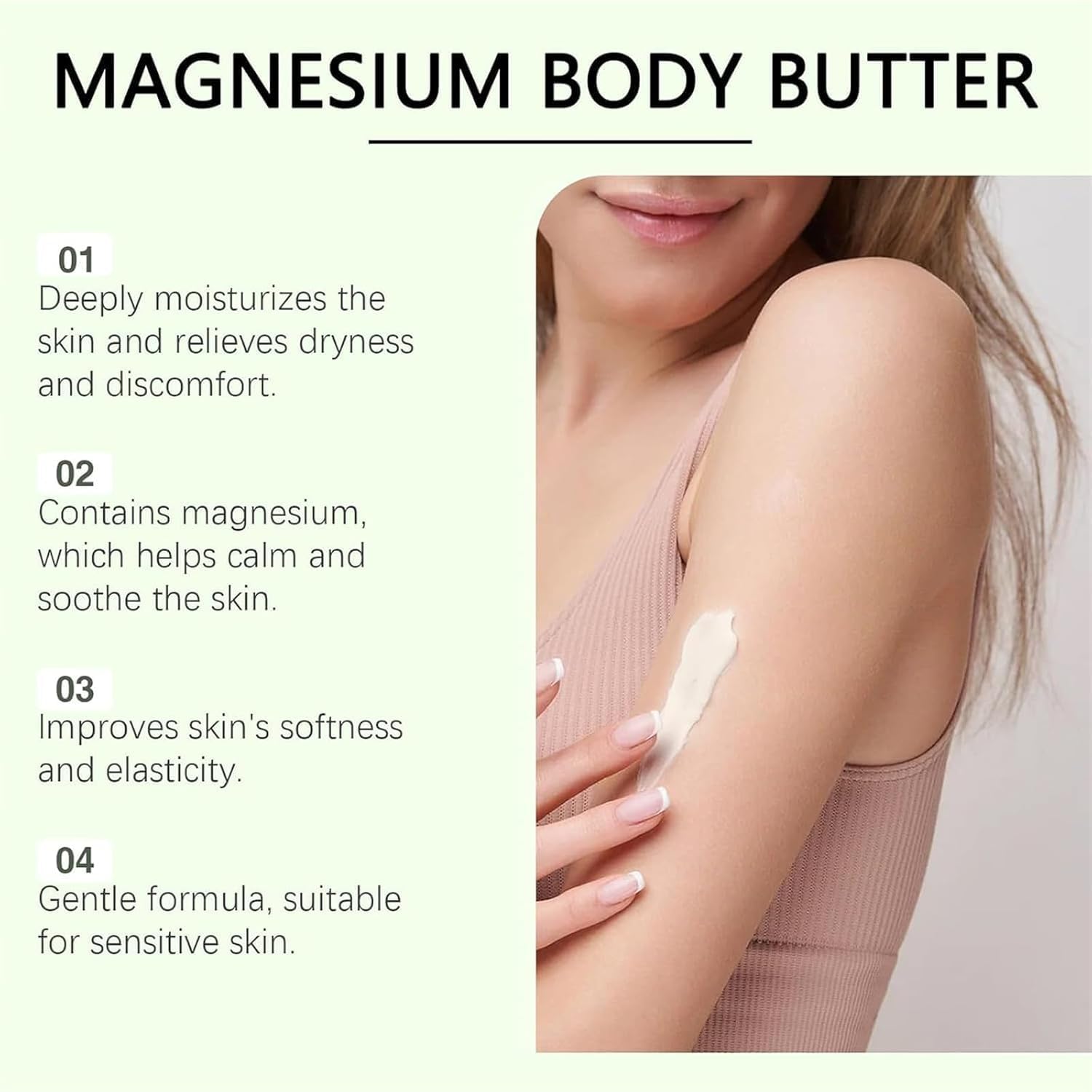 THUIOP Neuropathy Cream & Magnesium Body Butter – Deep Hydration for All Skin Types