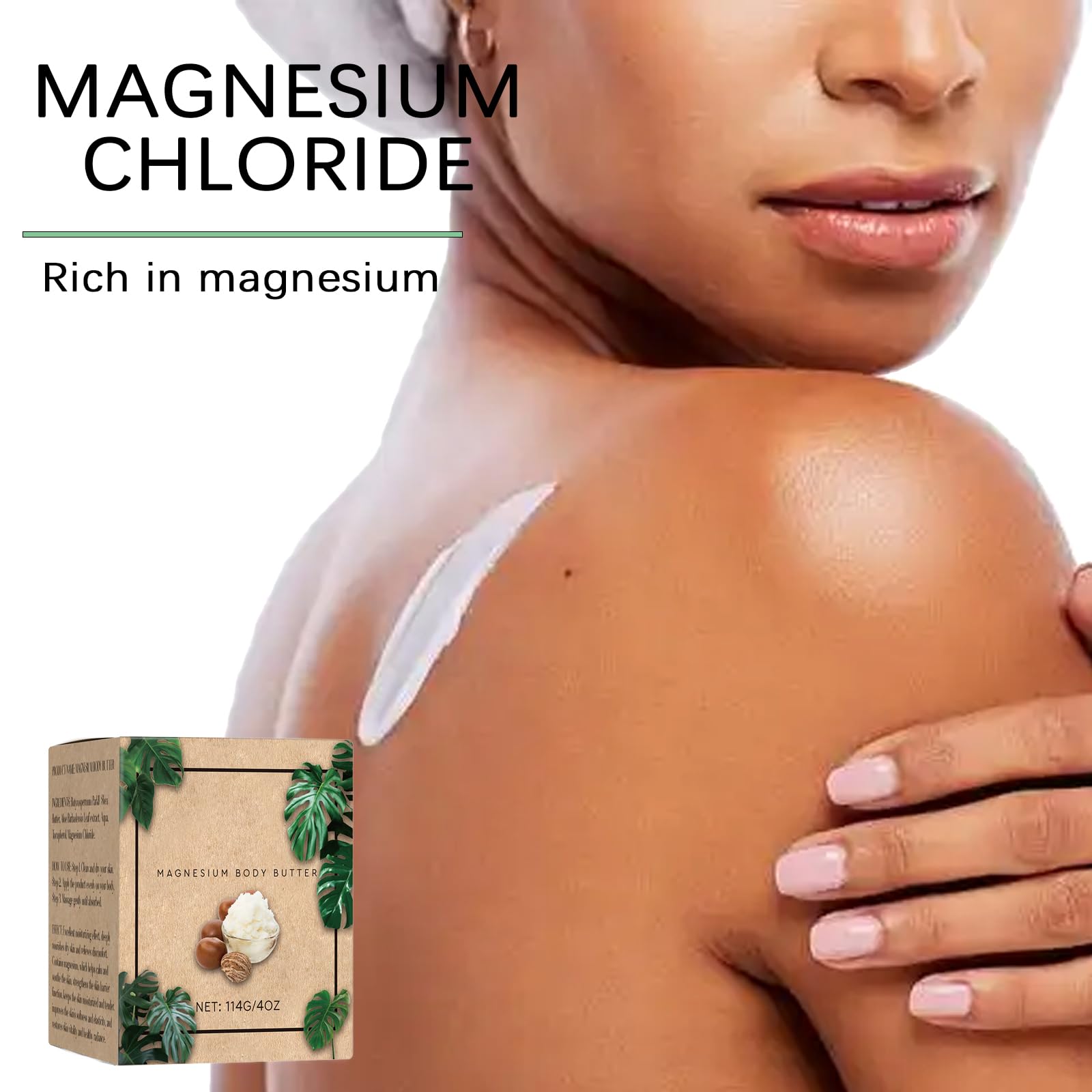 THUIOP Neuropathy Cream & Magnesium Body Butter (2-Pack) – Deep Hydration for Soft, Smooth Skin