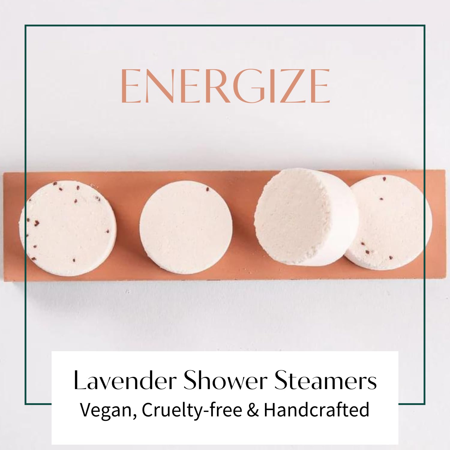Thulisa Naturals Pink Grapefruit Shower Steamers – Organic Aromatherapy Shower Bombs, 4 Pack Gift Set