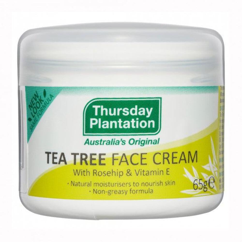 Thursday Plantation Tea Tree Face Cream with Rosehip & Vitamin E – 65 g