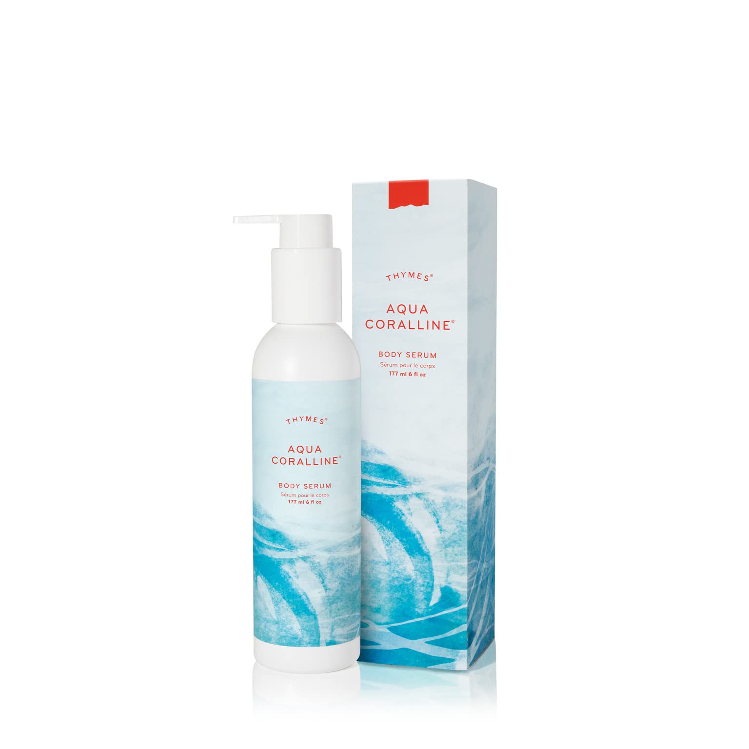 Thymes Aqua Coralline Body Serum – 6 oz Hydrating Skin Serum