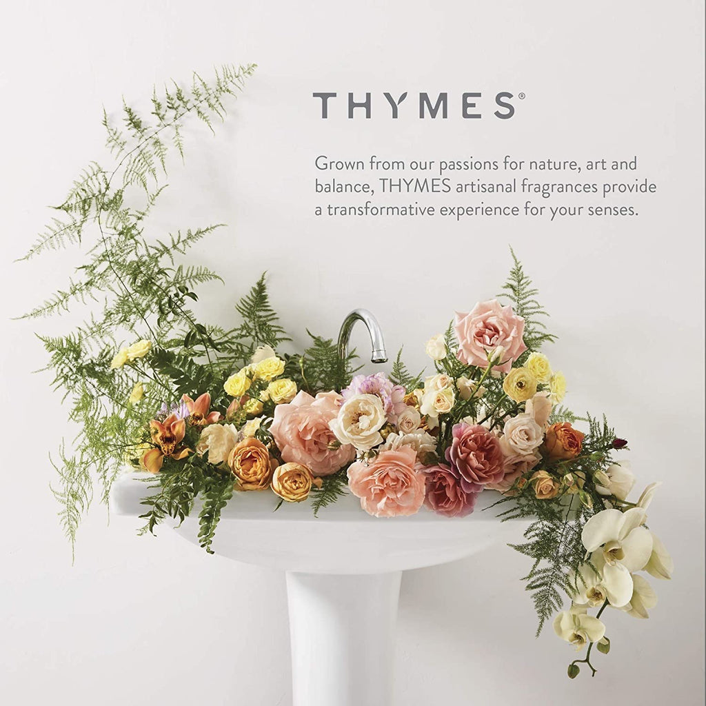 Thymes Cyprus Sea Salt Large Hand Wash (15.0 fl oz) – Hydrating Botanically Based Hand Soap