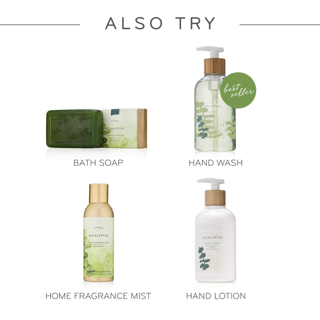 Thymes Hand Cream – Eucalyptus, 3 oz | Deep Moisturizing, Cruelty-Free