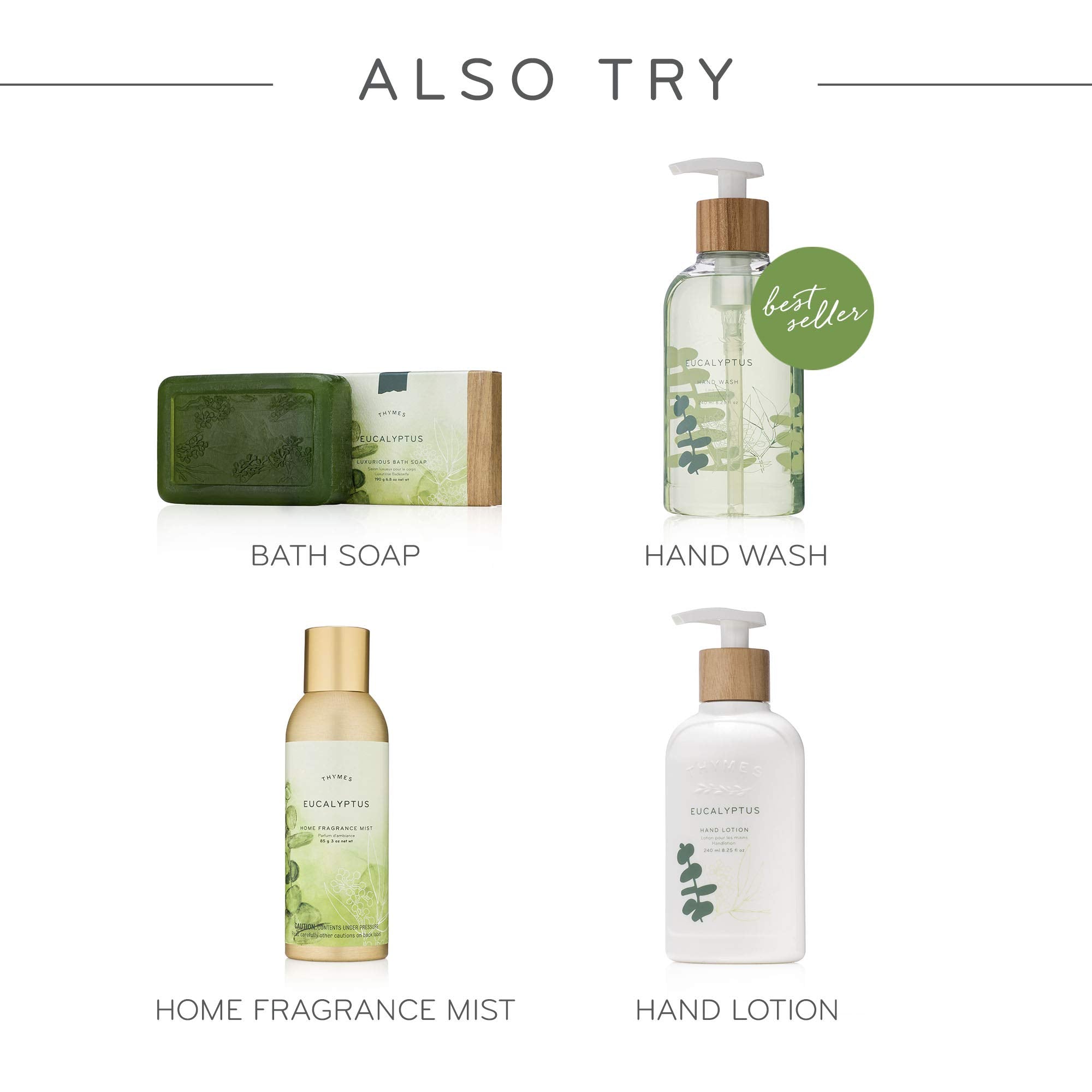 Thymes Hand Cream – Eucalyptus, 3 oz | Deep Moisturizing, Cruelty-Free