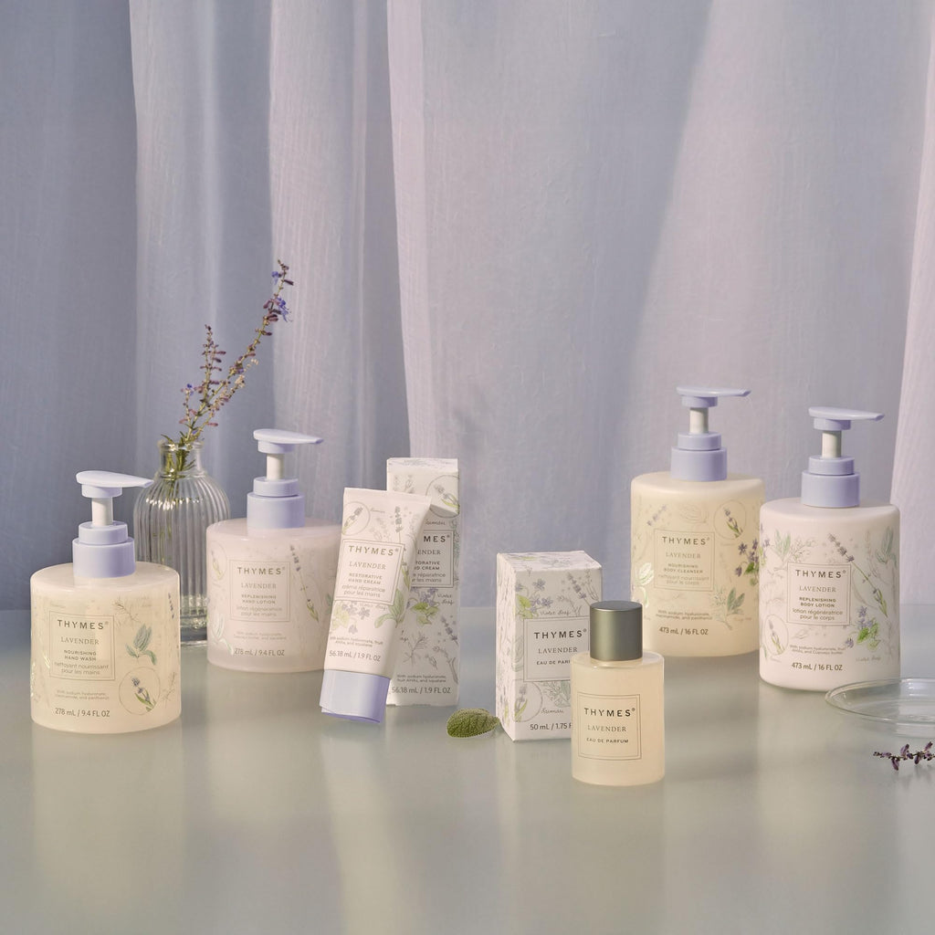 Thymes Restorative Hand Cream – Travel-Size Moisturizer with Lavender, Rosewood & Sage (1.9 fl oz)