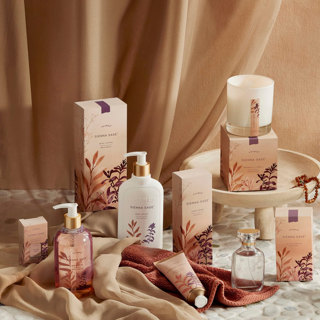 Thymes Sienna Sage Hand Cream – Nourishing Hand Moisturizer (3 oz)