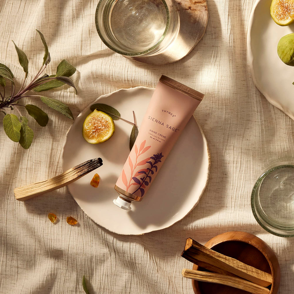 Thymes Sienna Sage Hand Cream – Nourishing Hand Moisturizer (3 oz)
