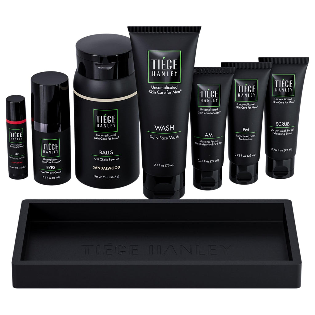 Tiege Hanley Gold Gift Box – 8-Piece Men’s Skincare Set