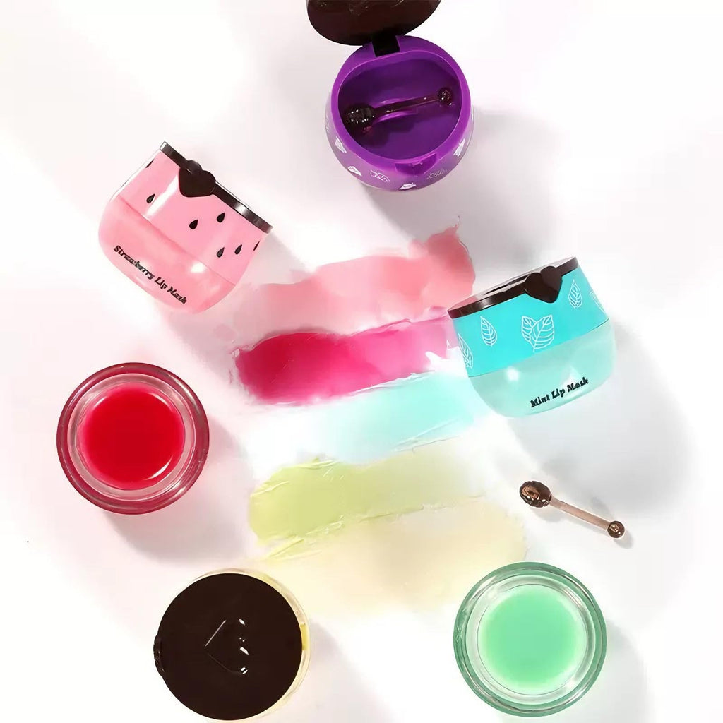 Tiejdhr Honey Lip Balm & Mask — 9 Flavors Hydrating Lip Care Set