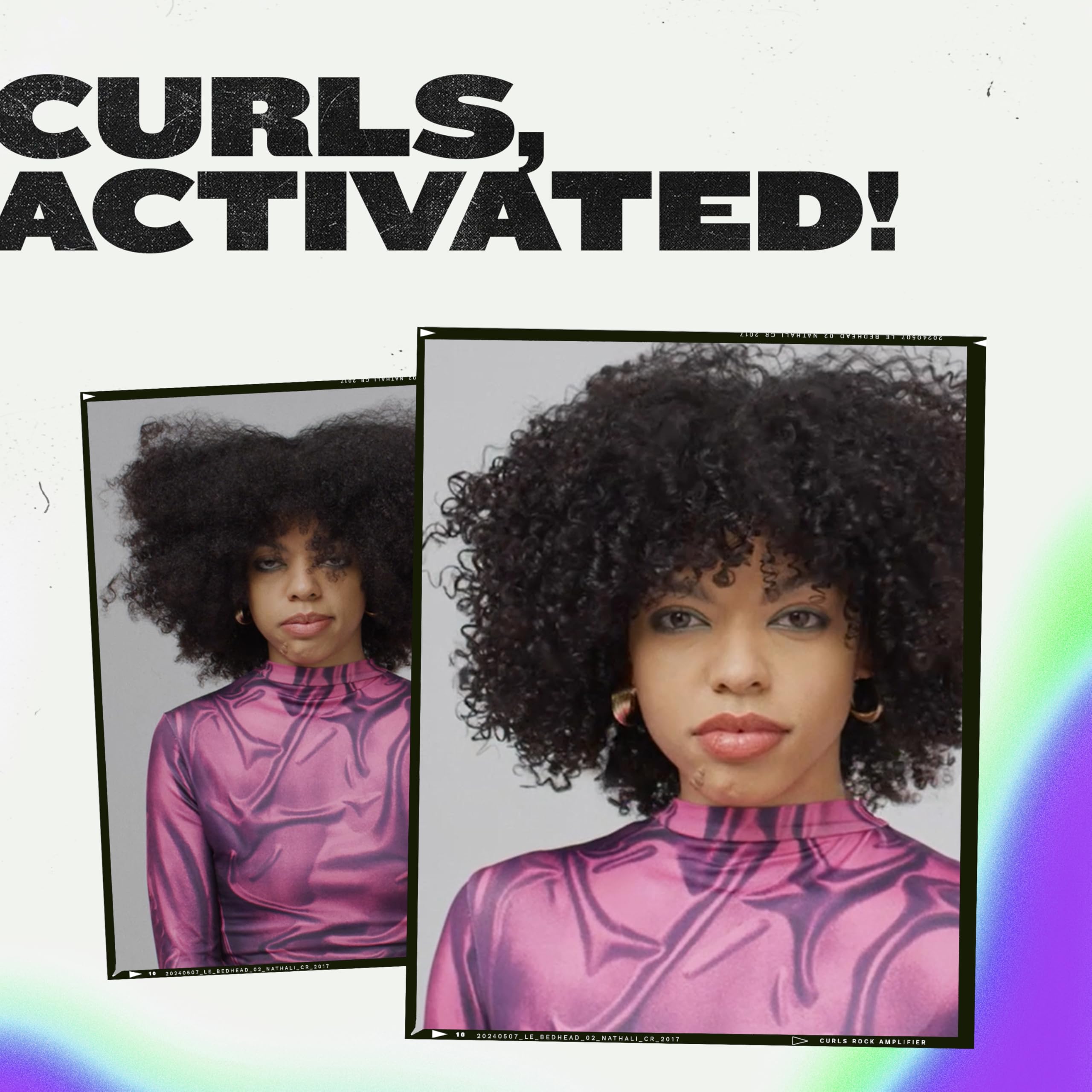 TIGI Bed Head Curls Rock Amplifier Travel Mini – Curl Shaping & Anti-Frizz for All Curl Types
